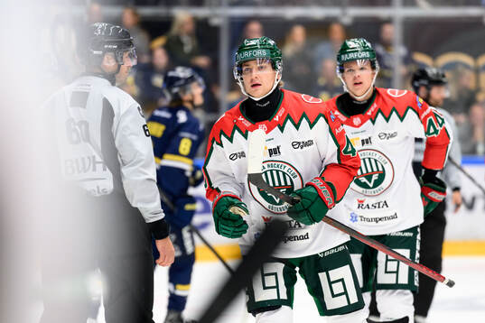 Frölundas Jacob Peterson jublar