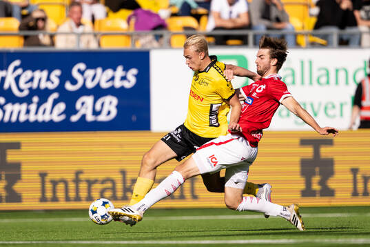 Elfsborgs Leo Östman och Degerfors Juhani Pikkarainen