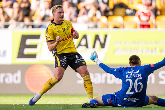 Elfsborgs Per Frick jublar