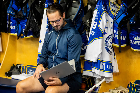 Leksands assisterande tränare Niklas Persson