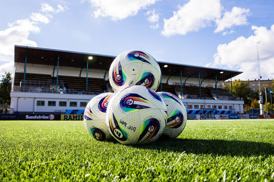 Fotbollar på Kristinebergs IP