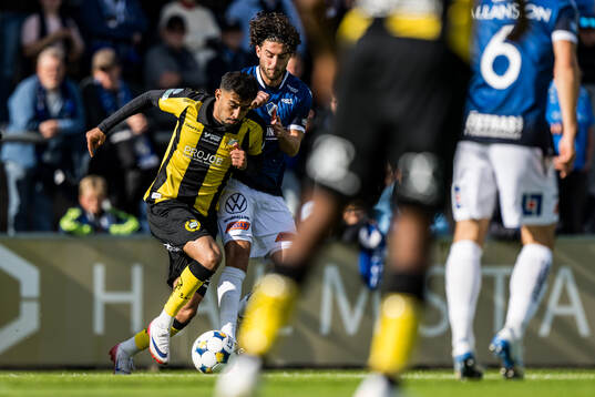 Hammarbys Montader Madjed och Halmstads Rocco Ascone