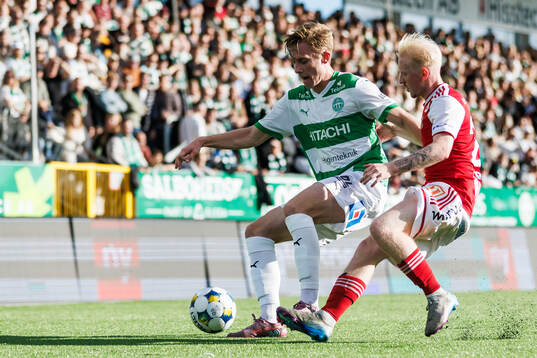 Västerås Karl Gunnarsson och Sandvikens IFs Pontus