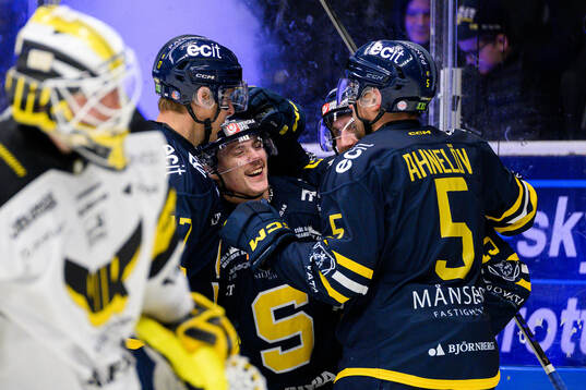 Södertäljes Brett Stapley och Sebastian Dyk Södertäljes