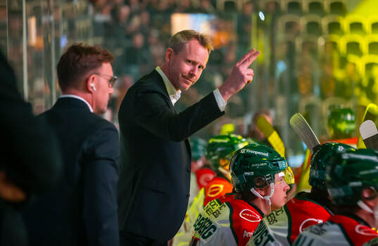 Frölundas tränare Robert Ohlsson