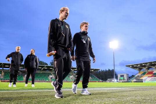Harry Hilvenius and Filip Öhman of Häcken