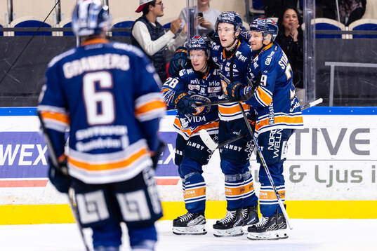 Växjös Hugo Gustafsson, Kalle Kratz och Sebastian