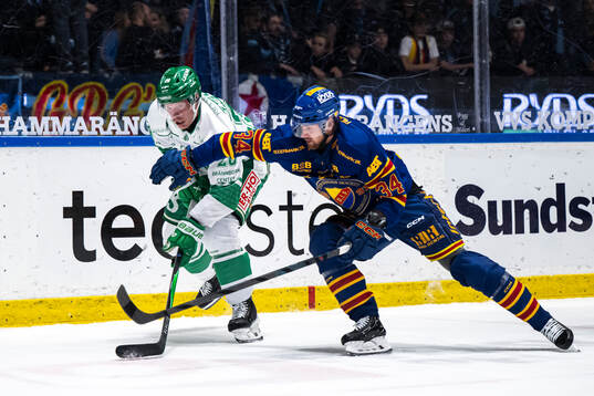 Rögles Anton Bengtsson och Djurgårdens Daniel Brodin