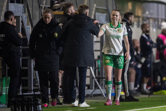 Hammarbys Bea Sprung vid ett byte