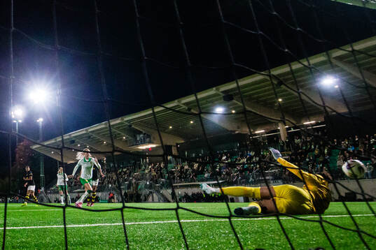 AIKs målvakt Jada Leanne Mathyssen Whyman släpper in 1-0