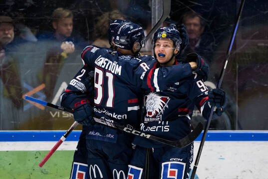 Linköpings Oliver Johansson, Theodor Lennström och Rasmus