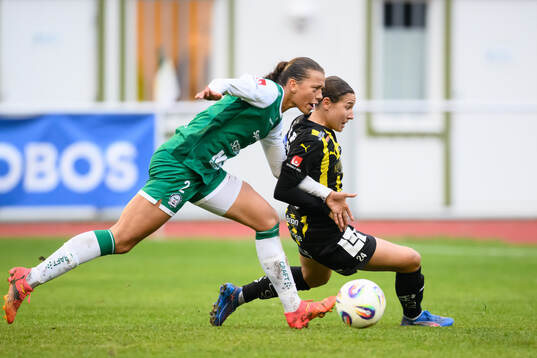 Alingsås Malva Larsson och Häckens Tabby Tindell