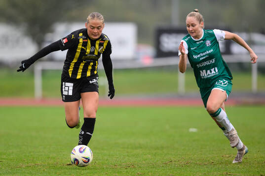 Häckens Paulina Nyström och Alingsås Karin Lundin