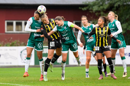 Alingsås Malva Larsson , Häckens Paulina Nyström ,