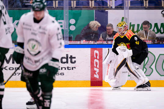 Brynäs målvakt Damian Clara