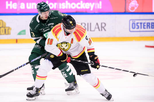 Färjestads Ronald Knot och Brynäs Anton Rödin