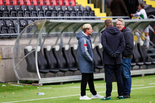 Östersunds sportchef Stefan Lundin, styrelseledamot Anders