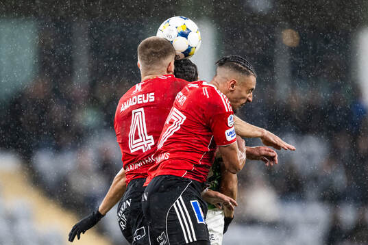 IFK Norrköpings Amadeus Sögaard och Moutaz Neffati