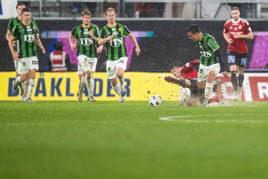 IFK Norrköpings Åke Andersson och GAIS Anton Kurochkin