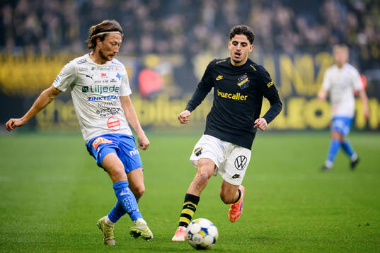 Värnamos Axel Björnström och AIKs Taha Ayari