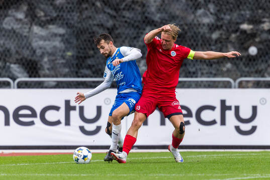 Oddevolds Rasmus Wiedesheim-Paul och Utsiktens Sebastian