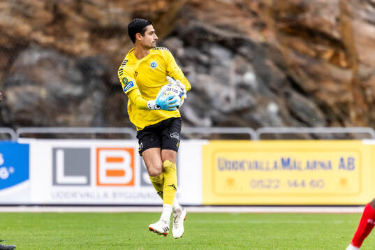 Utsiktens målvakt Tom Amos