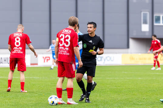 Domare Dino Demo och Utsiktens Sebastian Lagerlund