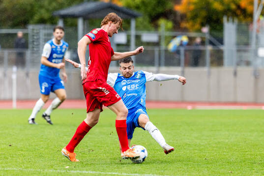 Utsiktens Wiggo Hjort och Oddevolds Oscar Iglicar Berntsson