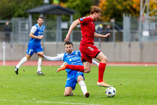Utsiktens Wiggo Hjort och Oddevolds Oscar Iglicar Berntsson