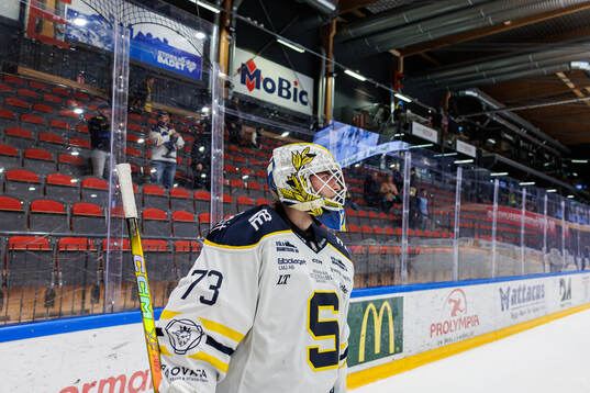 Södertäljes målvakt Love Härenstam