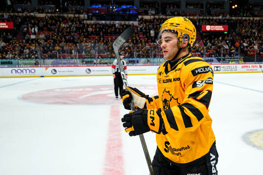 Skellefteås Frans Haara jublar