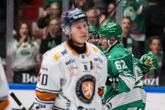 Rögles Lubos Horky jublar