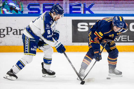 Leksands Matt Caito och Djurgårdens Arvid Costmar