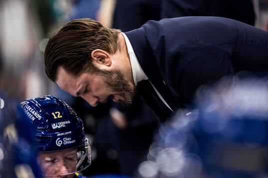 Leksands assisterande tränare Niklas Persson