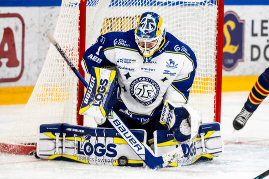 Leksands målvakt Marcus Gidlöf