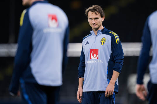 Hjalmar Ekdal of the Swedish men’s national football team