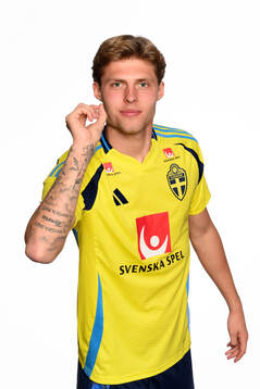 Lukas Björklund poses for a portrait