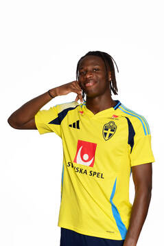 Alieu Njie poses for a portrait