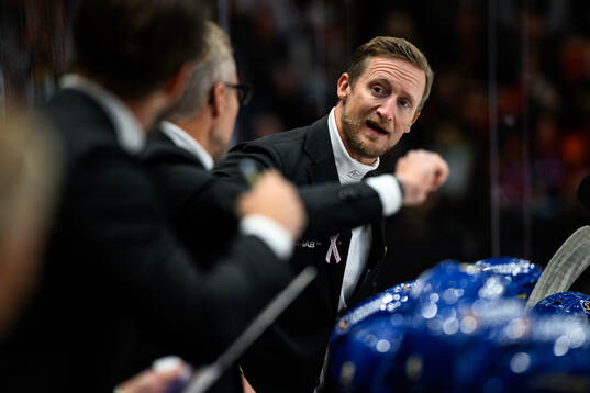 Leksands assisterande tränare David Printz