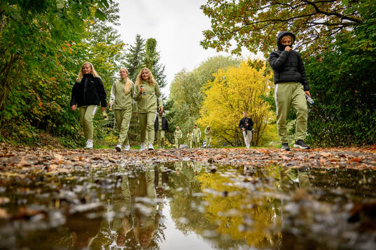 Matilda Nildén, Lisa Löwing, Emilie Carlberg Byrnak and