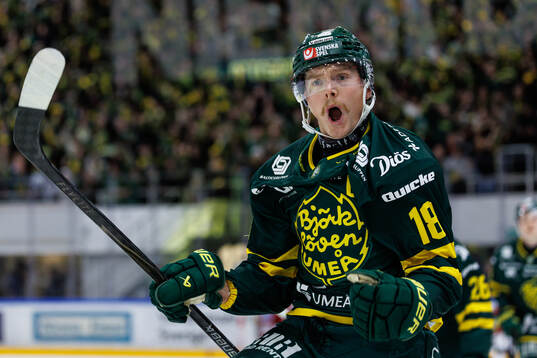 Björklövens Axel Ottosson jublar