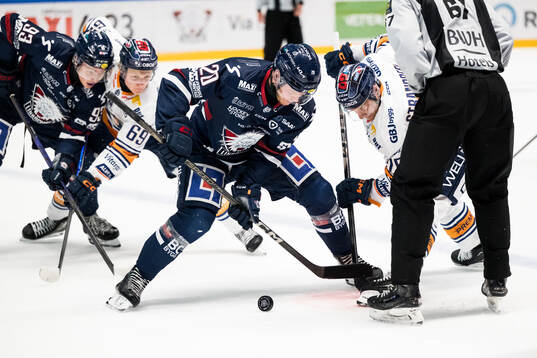 Linköpings Johan Johnsson och Växjös Sebastian Strandberg