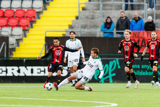 Östersunds Erick Brendon Pinheiro Da Silva och Brages