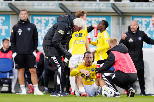 Falkenbergs Viktor Ekblom med skada