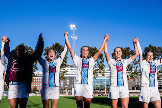Malmö FFs Matilda Kristell, Ellen Löfqvist och Nellie