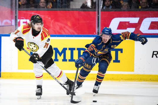 Brynäs Axel Jonsson-Fjällby och Djurgårdens Colby Sissons