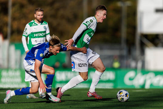 GIF Sundsvalls Malte Hallin och Västerås Karl Gunnarsson