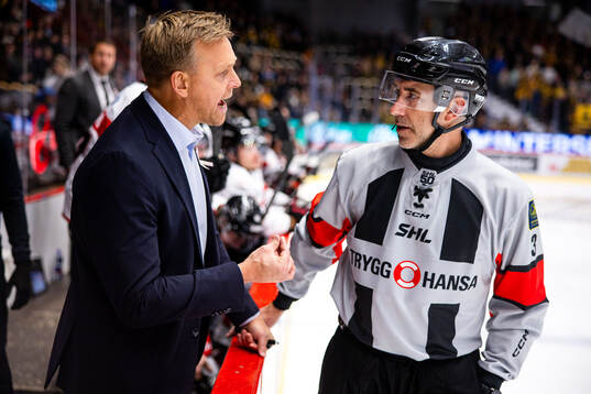 Malmö Redhawks assisterande tränare Bert Robertsson