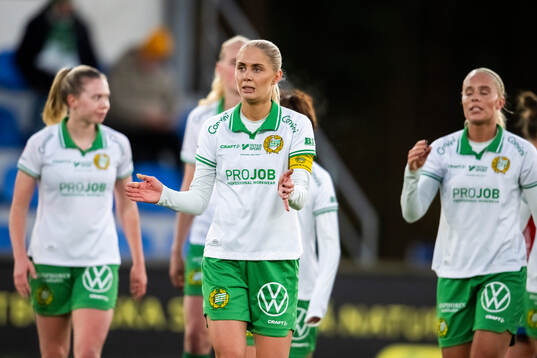Hammarbys Alice Carlsson jublar