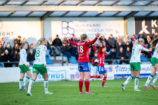 Vittsjös Linda Charlotta Sällström agerar för straff